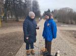 Служащие Местной администрации провели экологический рейд на территории Любашинского сада