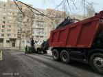 В Финляндском округе начались работы по ремонту асфальтобетонного покрытия
