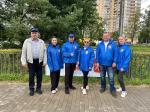 Команда Местной администрации приняла участие в соревнованиях по городошному спорту